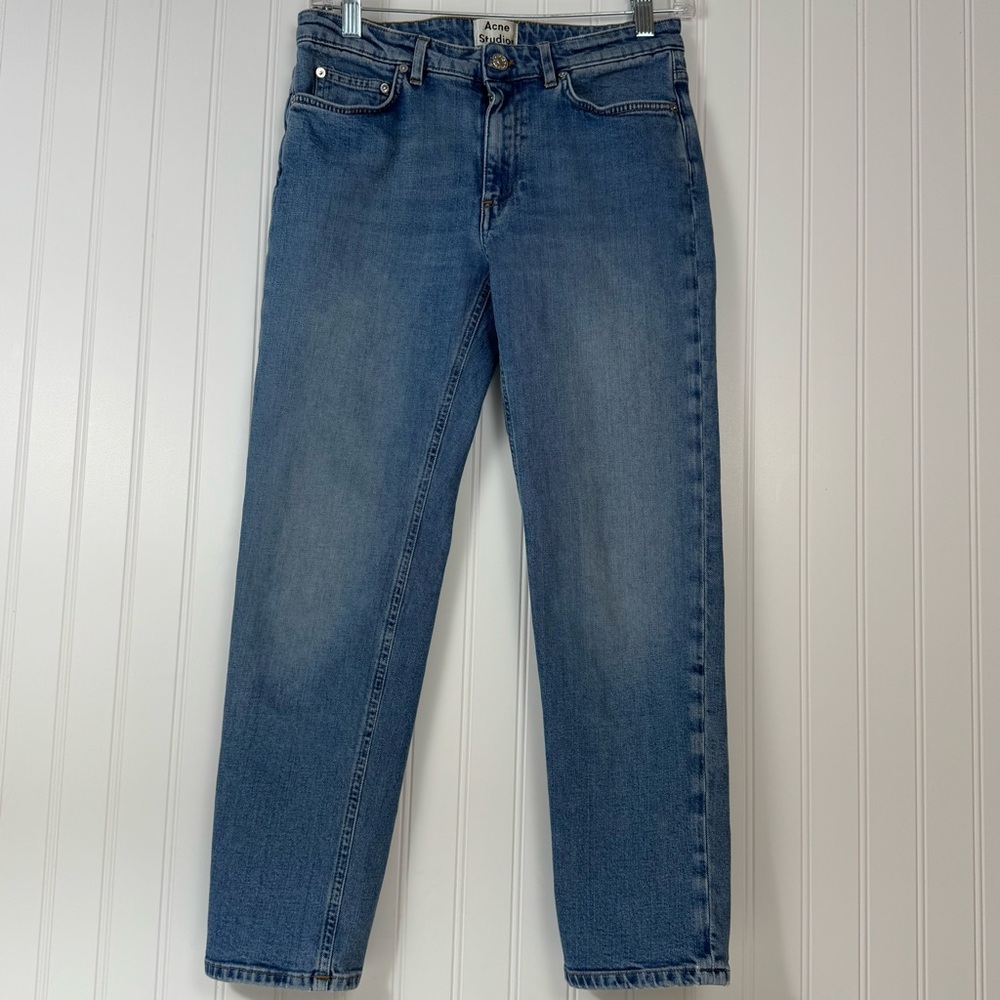Ace Studios Jeans‎ Women's 26/32 Row Carter Mid - Rise Straight Leg Crop Length